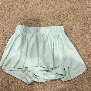 Light Blue Kids Casual Skirt